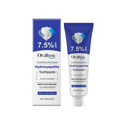 🔥BUY 2 GET 1 FREE🔥Beamach Hydroxyapatite Toothpaste 7.5% for Enamel Teeth Whitening Refreshing Flavor Fluorid