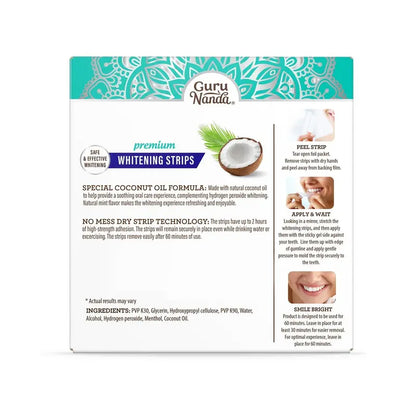 Whitening Strips, 7-day treatment (7 Packets - 2 Strips per pack)