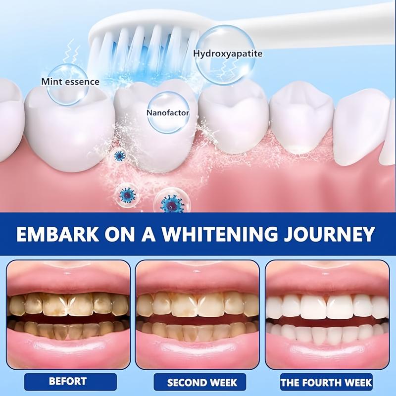 🔥BUY 2 GET 1 FREE🔥Beamach Hydroxyapatite Toothpaste 7.5% for Enamel Teeth Whitening Refreshing Flavor Fluorid