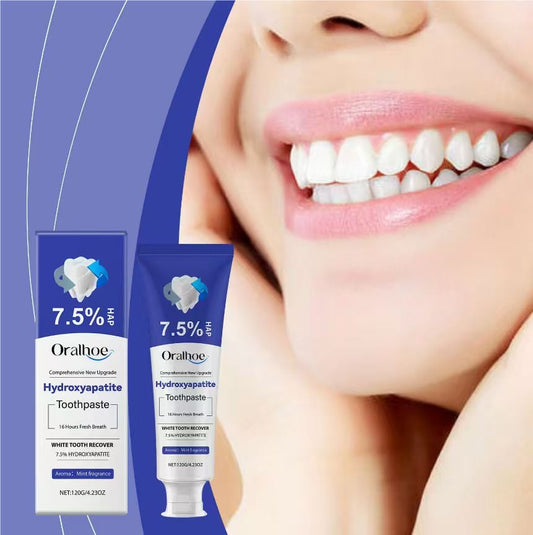 🔥BUY 2 GET 1 FREE🔥Beamach Hydroxyapatite Toothpaste 7.5% for Enamel Teeth Whitening Refreshing Flavor Fluorid