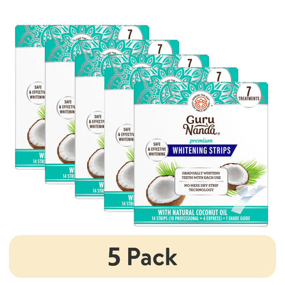 Whitening Strips, 7-day treatment (7 Packets - 2 Strips per pack)