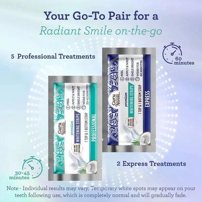 Whitening Strips, 7-day treatment (7 Packets - 2 Strips per pack)