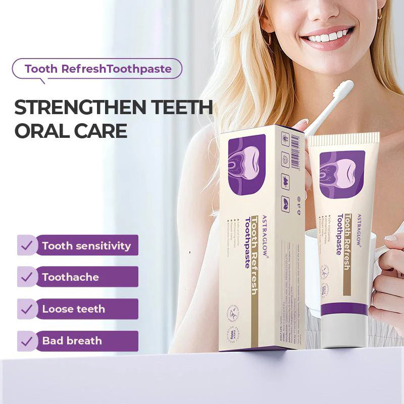 Hydroxyapatite Toothpaste: Relieves Sensitivity, Protects Enamel, Repairs Cavities, Whitens & Freshens